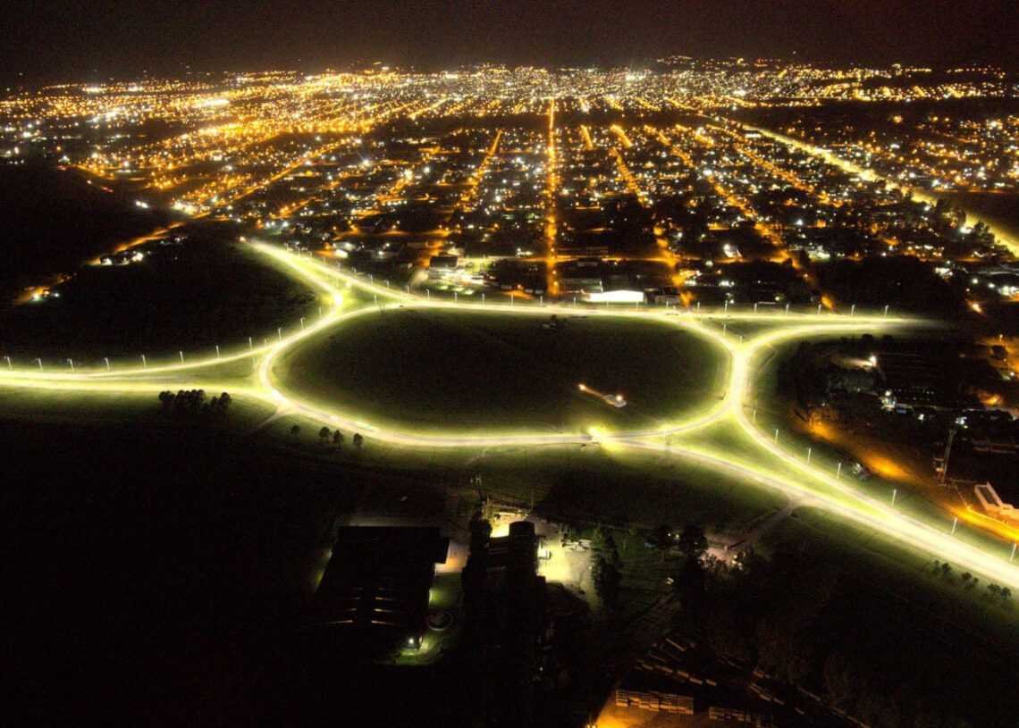 Tandil: inauguraron obras en el acceso sobre la Ruta Nacional 226