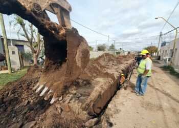 Córdoba: avanza obra de saneamiento cloacal para cuatro barrios en San Francisco