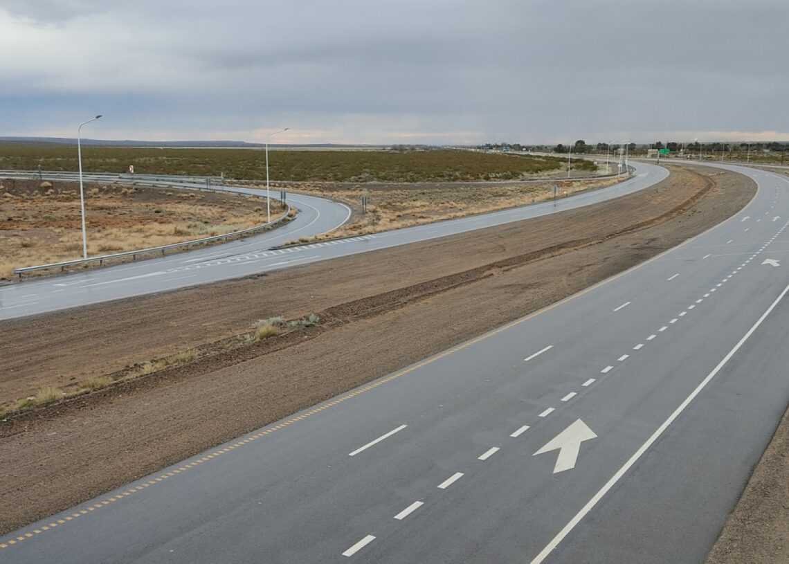 Neuquén: están por finalizar las obras sobre la Ruta Nacional 22