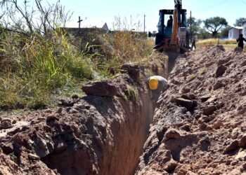 Córdoba: se ejecuta obra de agua potable en Salsacate y Taninga