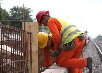 Arrancaron las obras en la estación Panamericana en Pilar