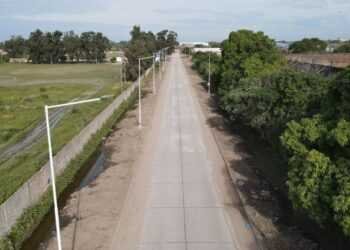 Chaco: avanza a buen ritmo la pavimentación de la obra estratégica de la avenida Marconi