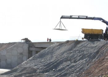 Tucumán: avanza la construcción del puente en el acceso a la ciudad de Trancas