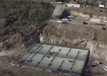 Córdoba: avanza la obra del acueducto Punilla Sur