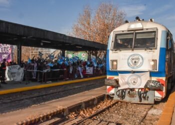 Modernización ferroviaria: recuperaron tren entre Retiro y Justo Daract