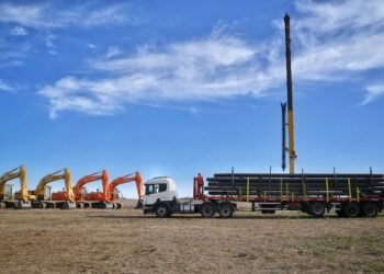 Se reinicia la obra del Gasoducto Regional Sur en Murphy