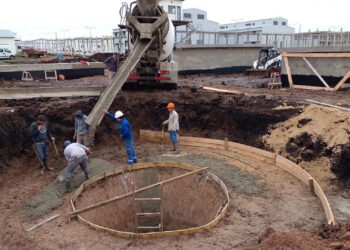 Entre Ríos: crece la construcción de la planta de tratamiento en la Granja Penal N9 “Los Potreros”