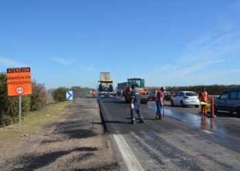 Continúa la obra en la autopista Rosario – Córdoba entre Funes y Roldán