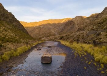 La obra hidroeléctrica El Baqueano es una prioridad para Mendoza