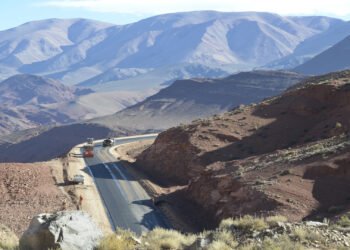 Avanzan las obras de pavimentación de la Ruta Nacional 76 de La Rioja