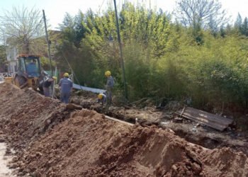 Comenzaron las obras cloacales para el partido de Tigre