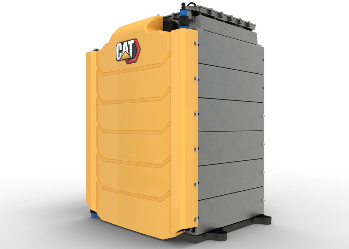 Caterpillar presenta prototipos de baterías para equipos off-road
