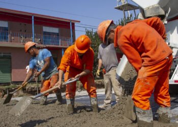 La actividad de la construcción sigue creciendo y ya hay 443.121 puestos de trabajo registrados