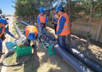 Comenzó la obra del acueducto de impulsión para Bahía Blanca