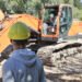 Avanzan las obras de agua y cloaca en San Miguel del Monte
