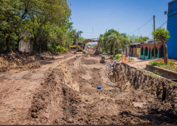 Chaco: avanzan las obras del Segundo Acueducto de Interior en Sáenz Peña
