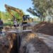Avanzan las obras de cloacas en Azul