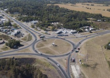 Continúan las obras en la Ruta Provincial N°25 en Moreno