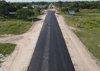 Chaco: continúan las obras de pavimentación de las rutas 1 y 3