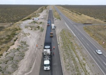 Avanza la construcción de la autovía entre Puerto Madryn y Trelew