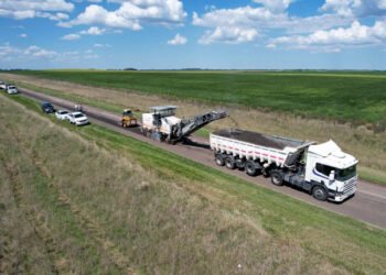 Avanza la obra de repavimentación de la Ruta Nº 76