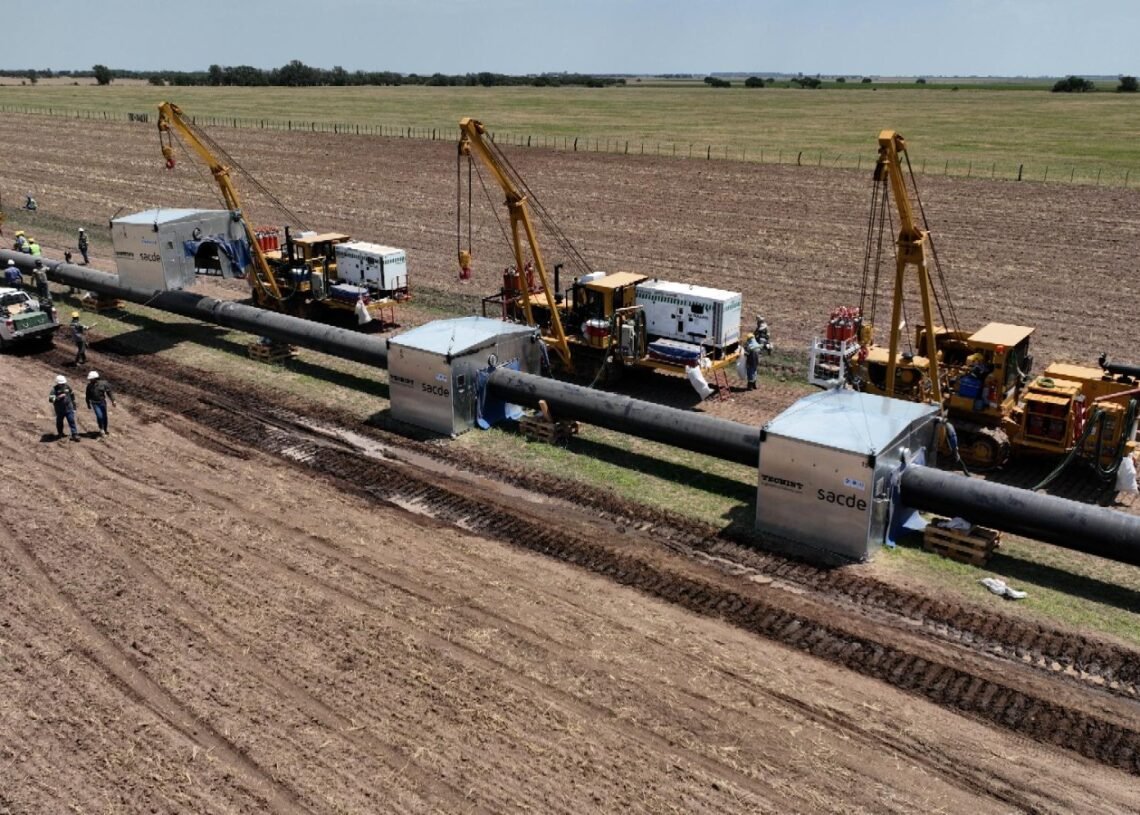 La Pampa: el gasoducto Presidente Néstor Kirchner avanza dentro de los plazos previstos