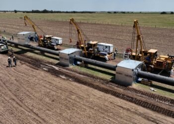 La Pampa: el gasoducto Presidente Néstor Kirchner avanza dentro de los plazos previstos