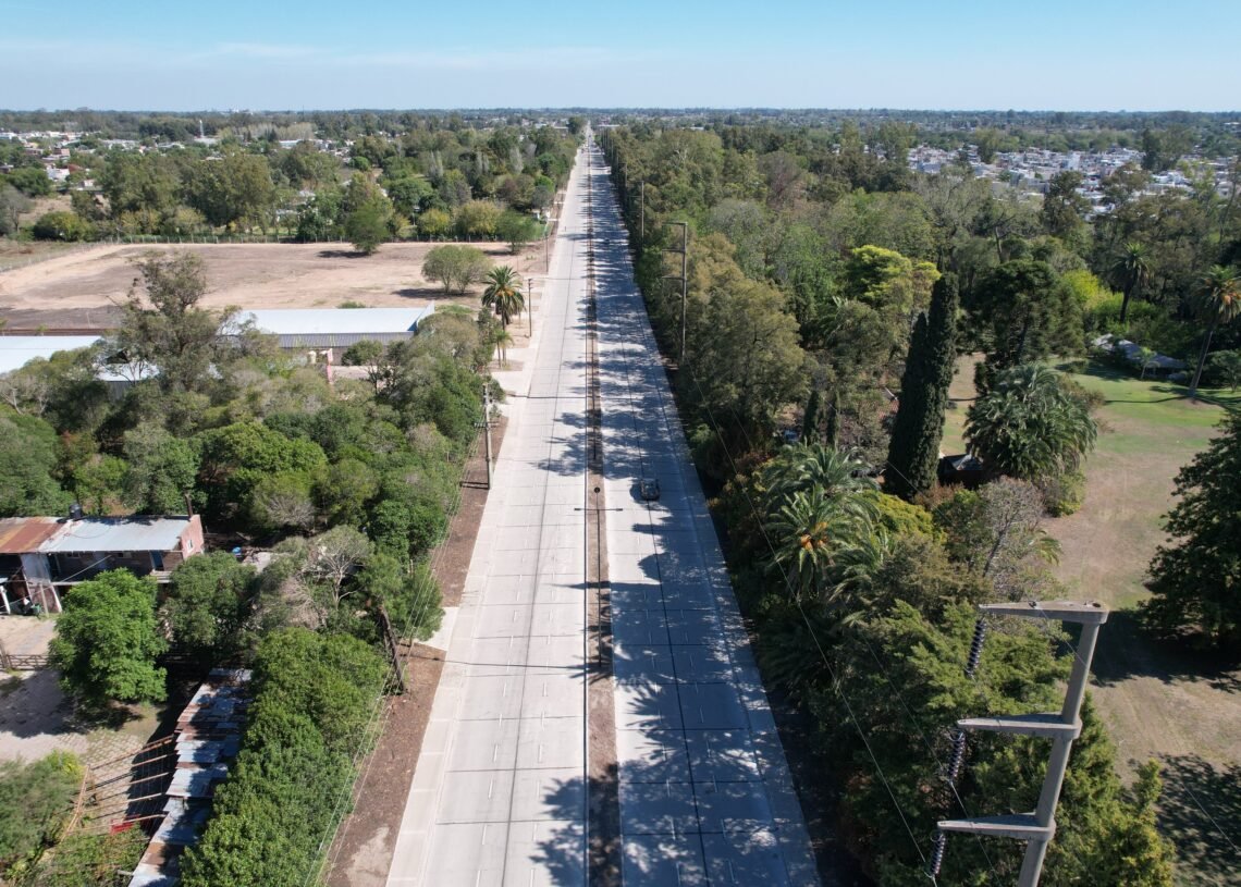 La Plata: inauguraron el ensanche y la pavimentación de la Avenida 32