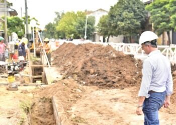 Obras de saneamiento para alcanzar el 100% de la cobertura cloacal en Morón