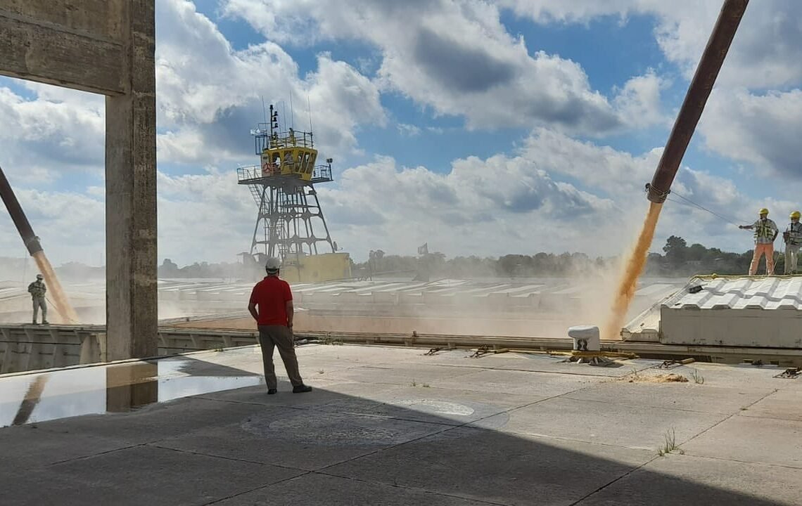 Avanzan las obras en el Puerto de Santa Fe