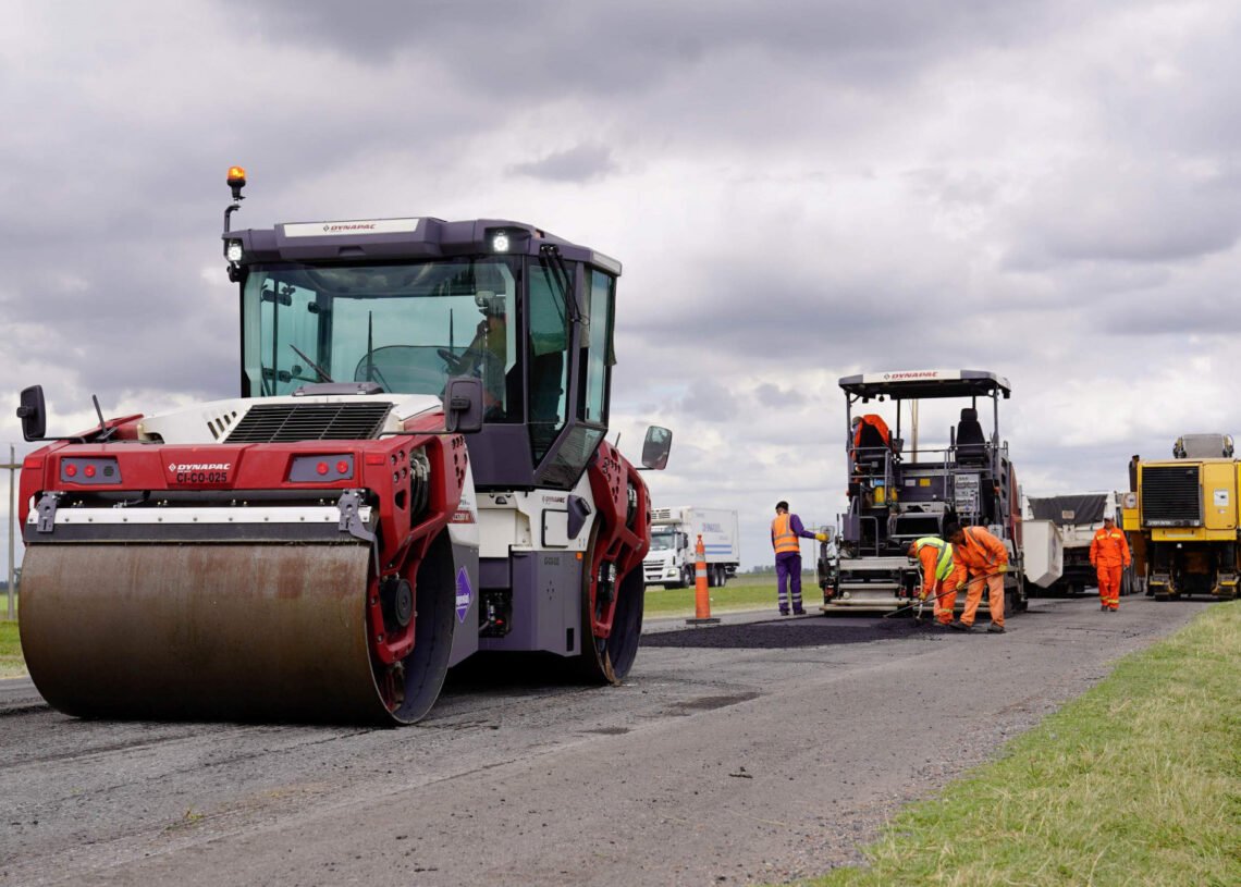 Avanzan las obras de transformación en autopista de la Ruta Nacional 3