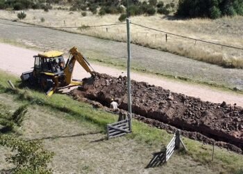 Tornquist: continúa la ejecución de obras hidráulicas y viales