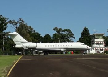 Iniciaron el asfaltado de la nueva pista del aeropuerto de Concordia