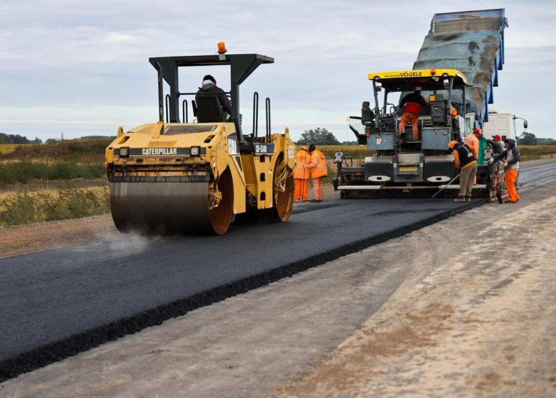 Avances de la Variante Chacabuco de la Autopista de la Ruta 7