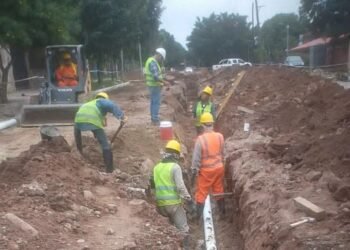 Jujuy: obra de recambio de redes de cloacas en el 90% de los barrios de Libertador