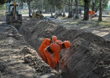 Avanzan las obras de agua y saneamiento en municipios del sur provincial salteño