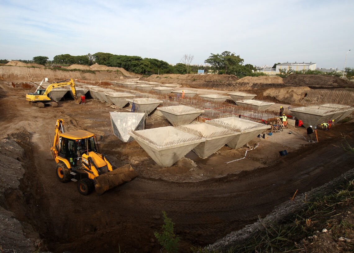La obra del Acueducto de Paraná supera el 20 por ciento de ejecución