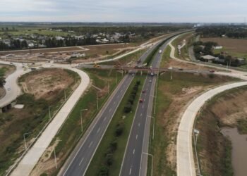 Santa Fe: etapa final de las obras del intercambiador de acceso a Santo Tomé
