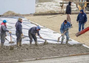 Avanza la obra para ampliar la planta Potabilizadora 4 en Ushuaia