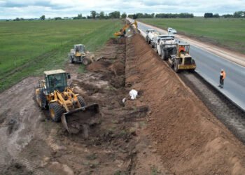 Avanza la obra de repavimentación de la Ruta Provincial Nº29