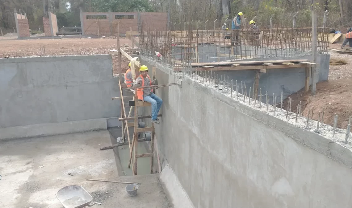 Jujuy: avanza la planta potabilizadora de agua de Libertador General San Martín