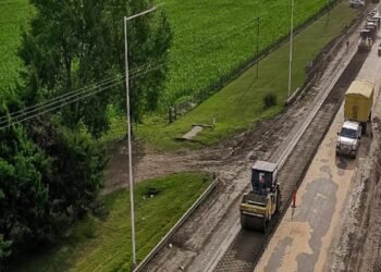 Entre Ríos: avanzan los trabajos de rehabilitación de la ruta provincial N°32