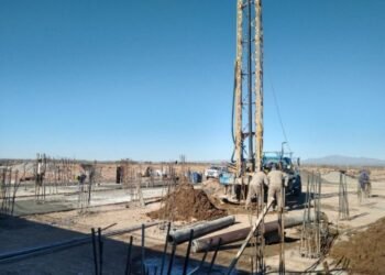 Mendoza: construcción del nuevo sistema cloacal de Malargüe tiene avance de 30%