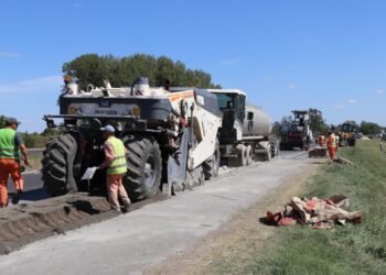 Realizan mejoras en la Autopista Rosario – Santa Fe
