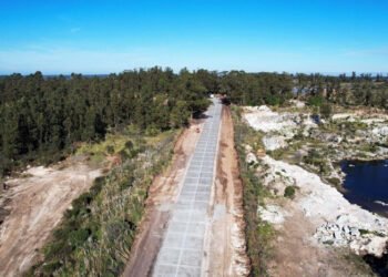 Sigue la primera etapa de la pavimentación de la Circunvalación Mar del Plata