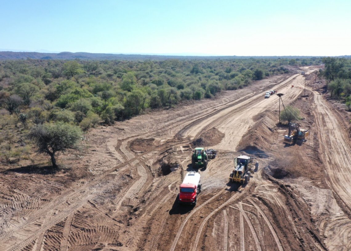Catamarca: sigue la obra de pavimentación de la Ruta Provincial 7