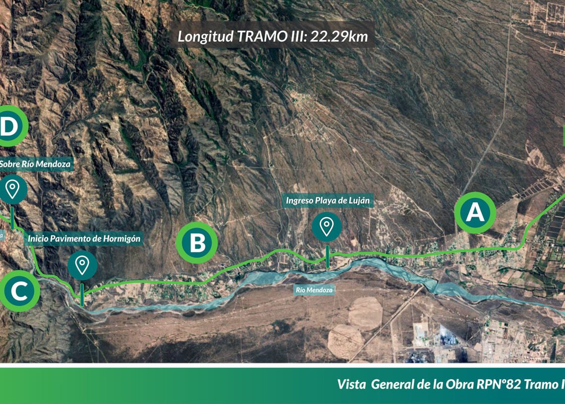Mendoza: cinco empresas están interesadas en construir el último tramo de la RP82
