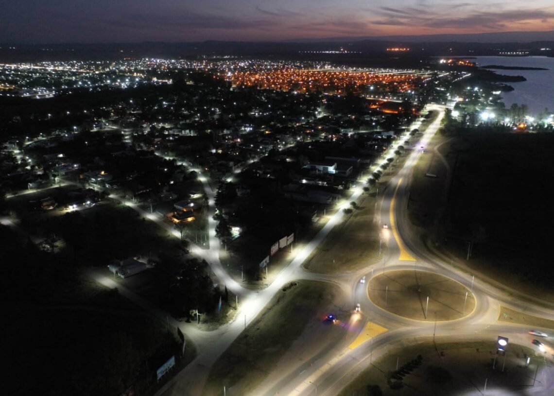 La autovía entre Río Tercero y Almafuerte ya está iluminada