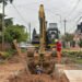 Avanzan las obras de desagües pluviales en Villa de Mayo