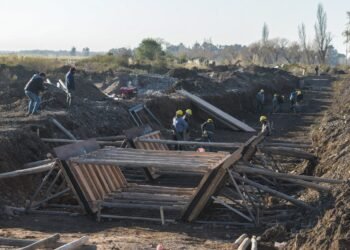 Plan de Obras 2023: Mendoza ejecuta 56 obras hídricas en las seis cuencas